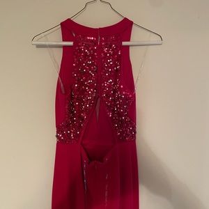 Fun and stretchy size 5 formal dress